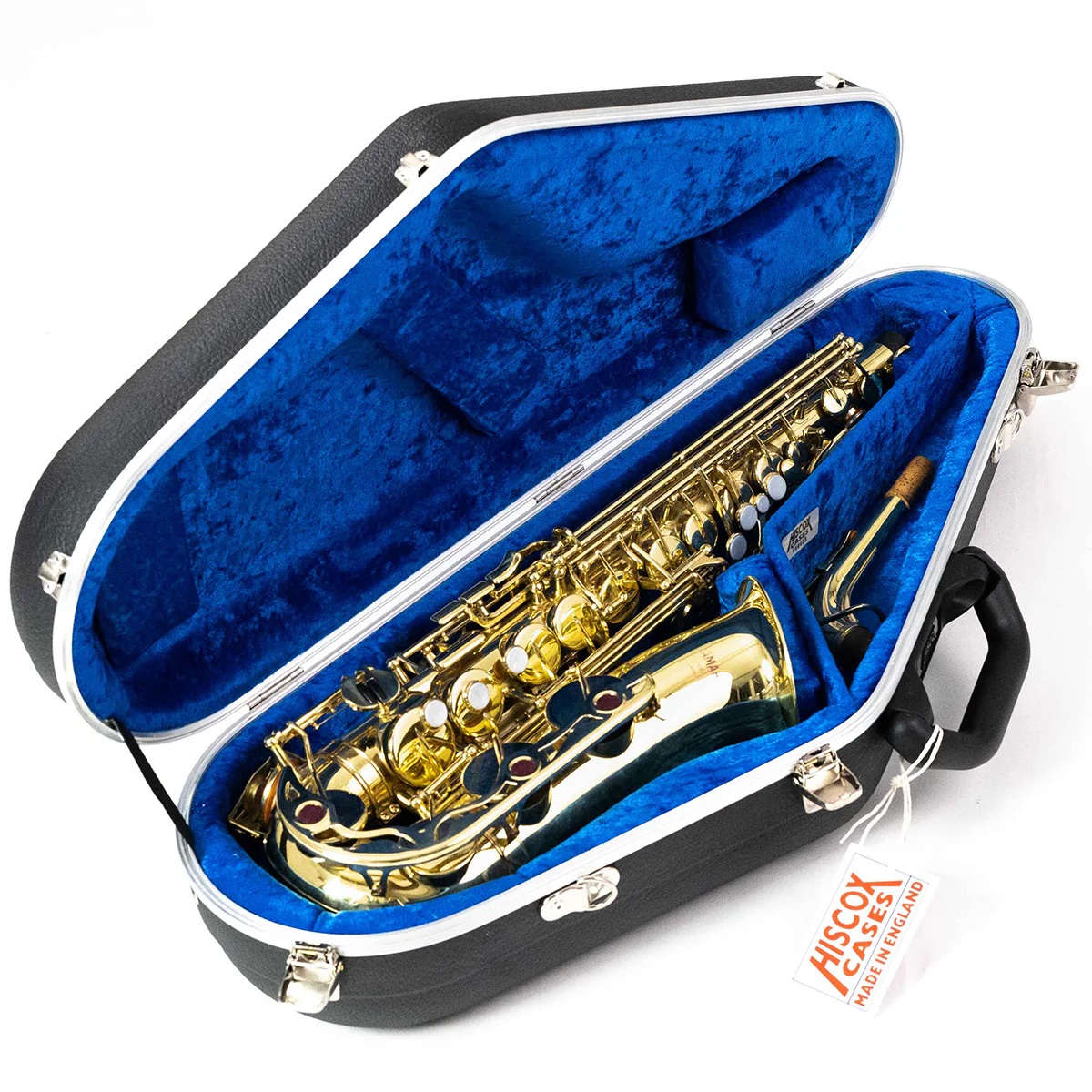 Hiscox WAS Saxophone Case, black/blue
