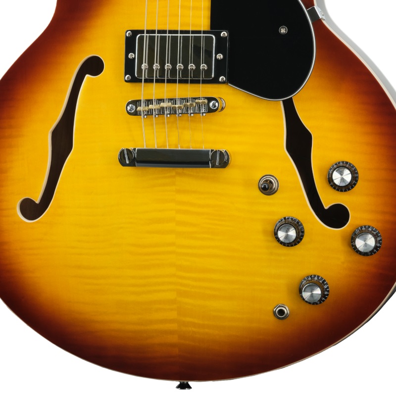 Prodipe Guitars Hollow Body HB85, sunburst 2T