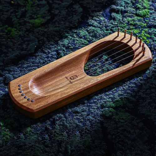 Hluru Lyre Mini 7 Saiten - Buche