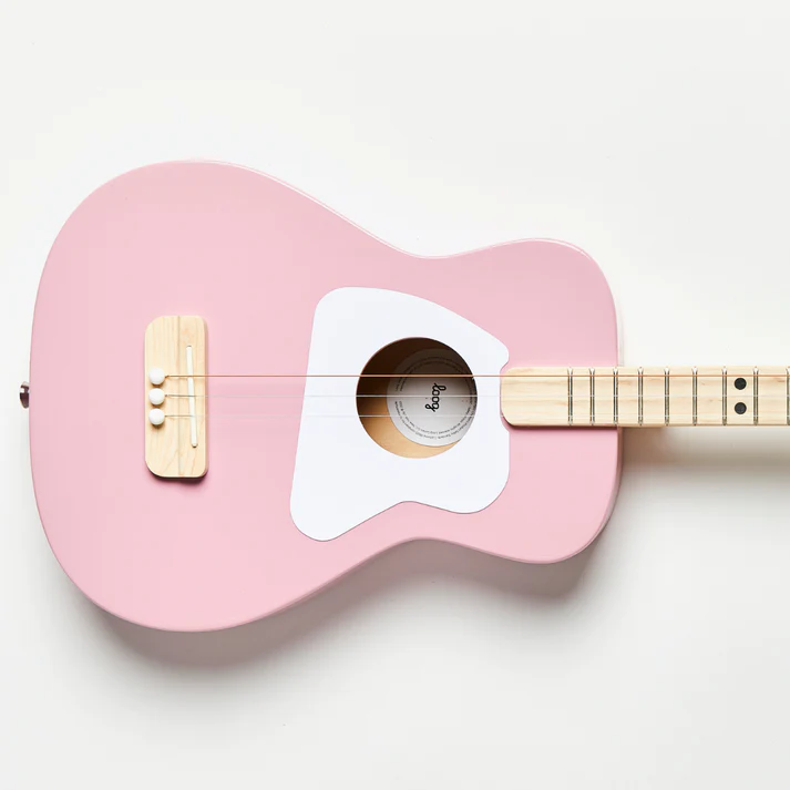 Loog PRO Acoustic Guitar - Pink