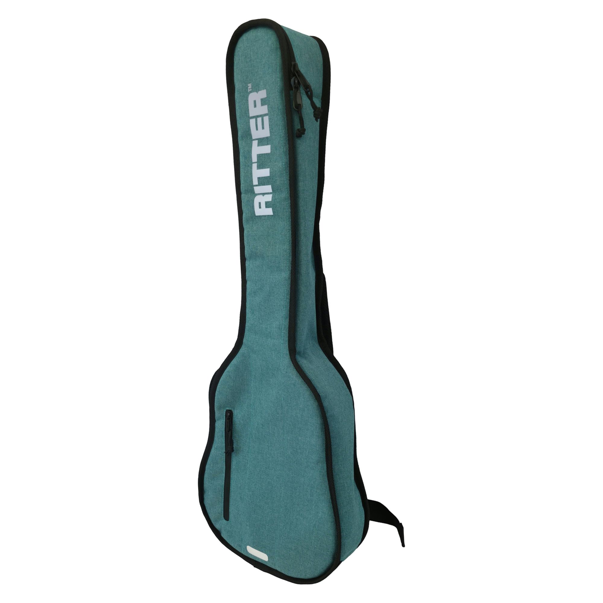 Ritter Gigbag Evilard Baritone Ukulele, Aqua Green