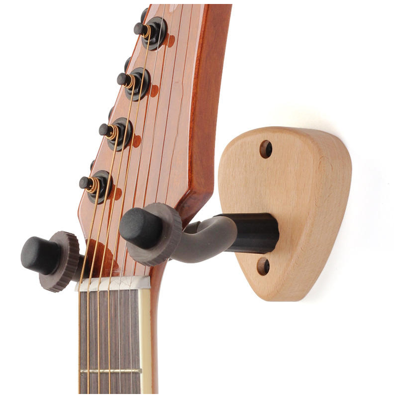 Wandhalter in Plektrumform für Gitarre & Ukulele 