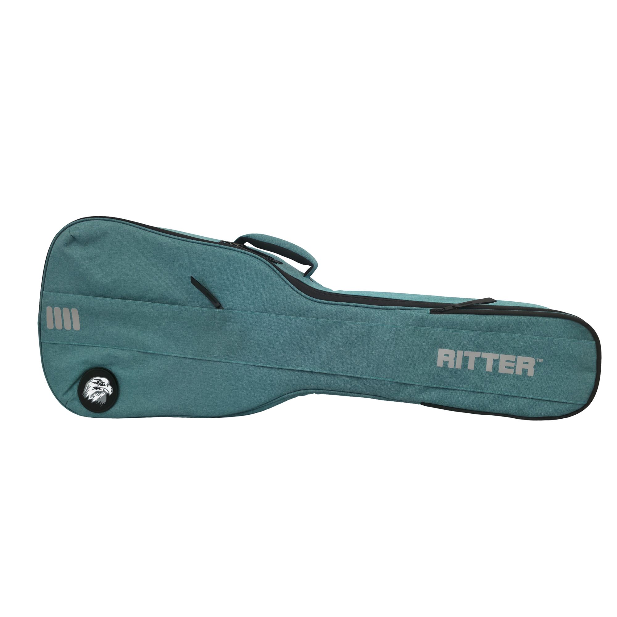 Ritter Gigbag Bern Classical 3/4 Guitar, Aqua Green