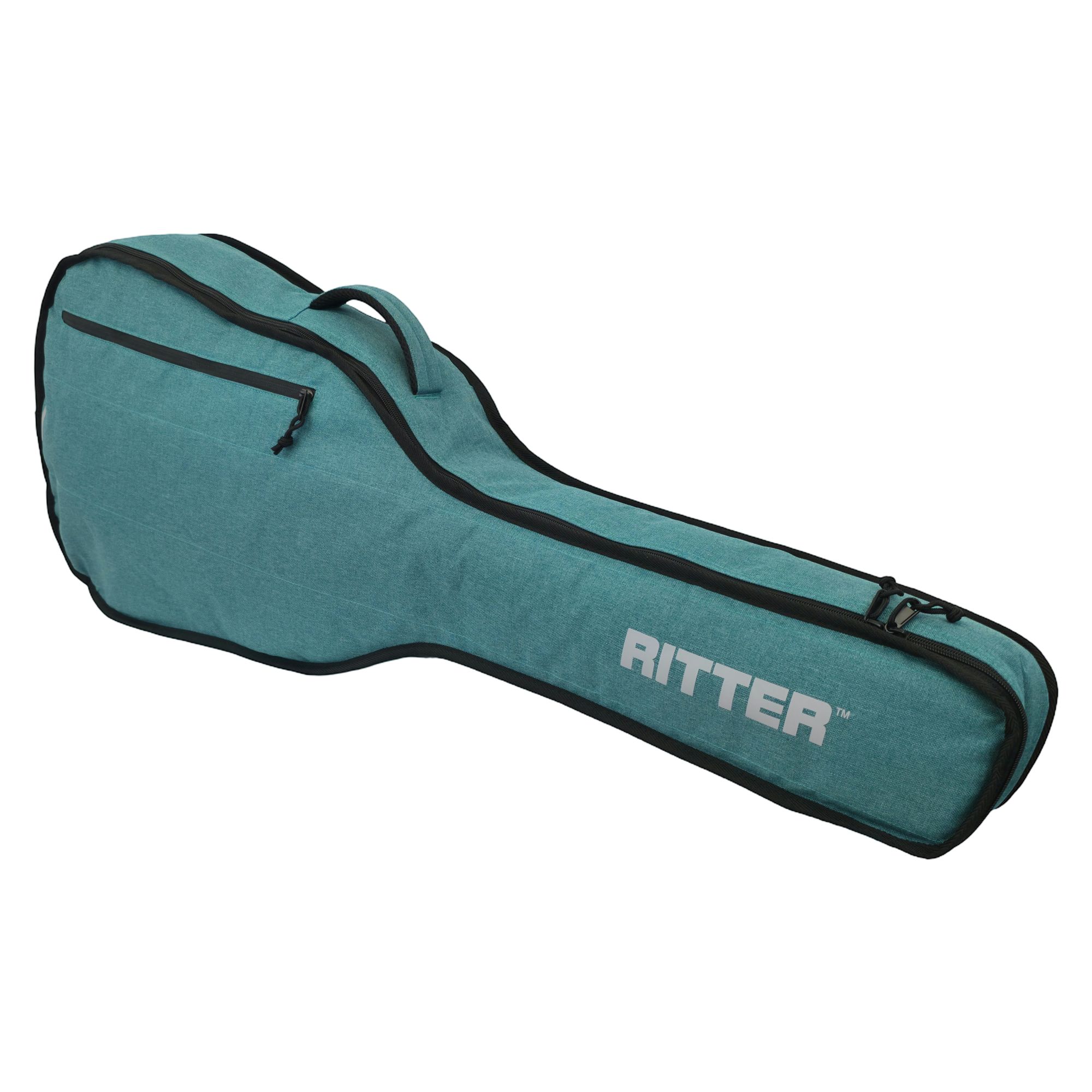 Ritter Gigbag Evilard Classical 1/2 Guitar. Aqua Green