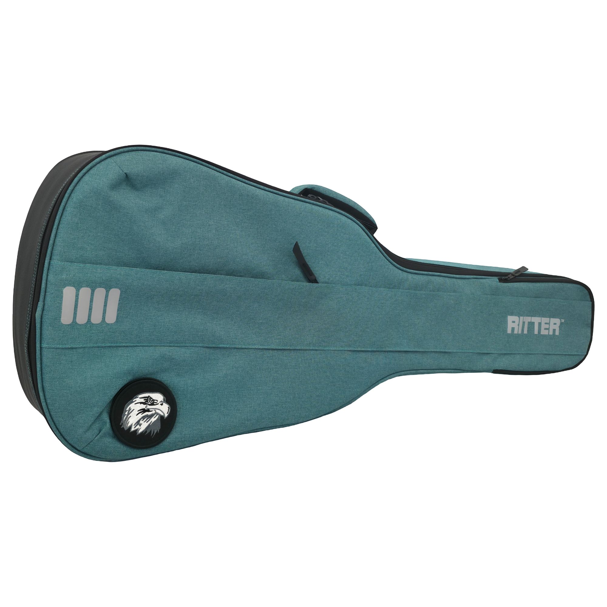 Ritter Gigbag Bern Folk / Auditorium Guitar, Aqua Green