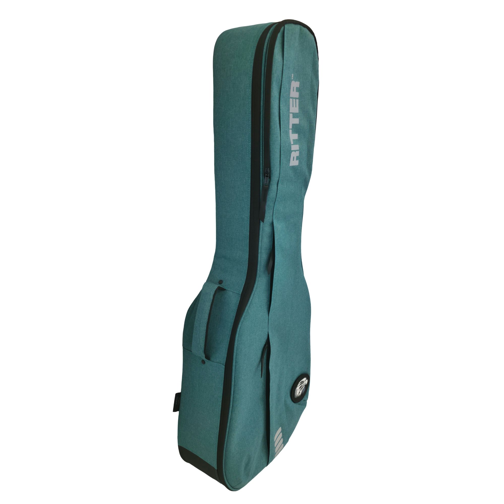 Ritter Gigbag Bern Classical 1/2 Guitar, Aqua Green