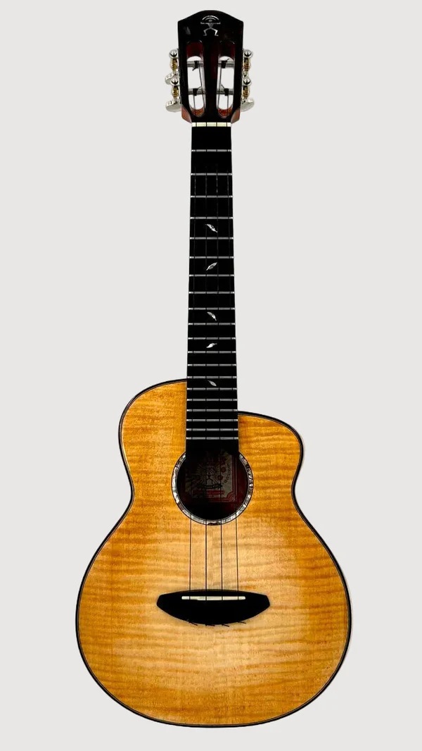 aNueNue UT166HS Feather Series – Premium Tenor Ukulele mit Double-Top und 4A Mango