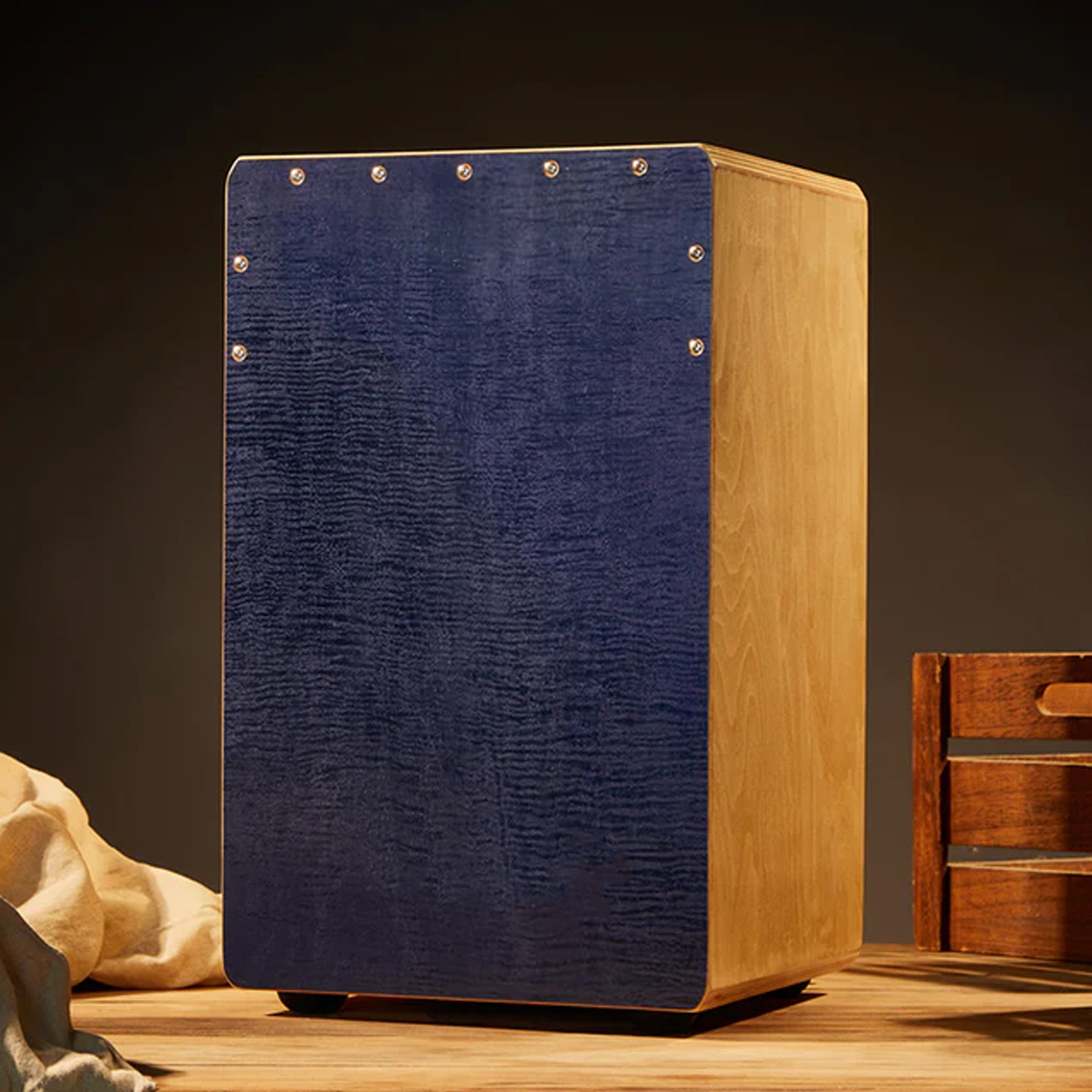 U-Turn Cajon 48 – Esche und Birke / Front Blue