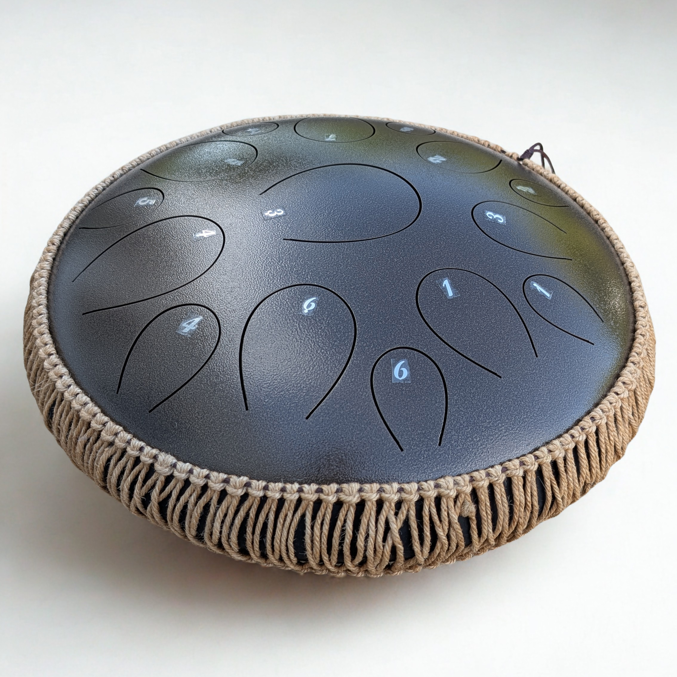 U-Turn Steel Tongue Drum 14" 15Töne, sparkle bronce