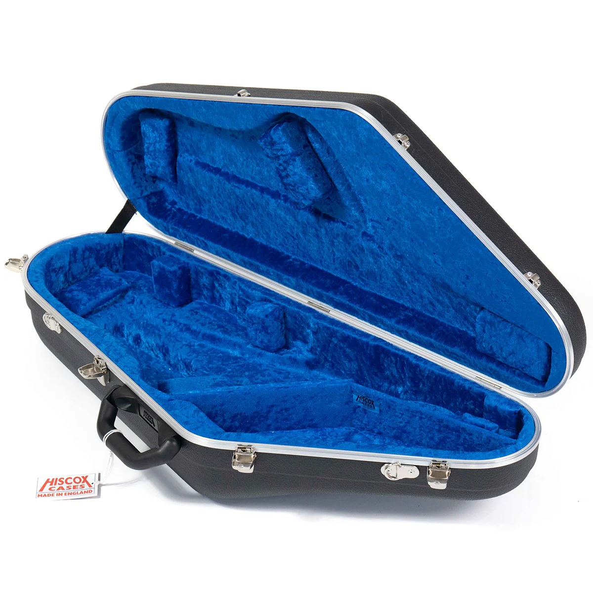 Hiscox WAS Saxophone Case, black/blue