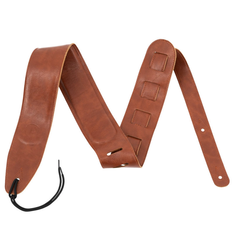 Prodipe Guitar Leather Strap 65mm + 5mm padding  - SCUIR3