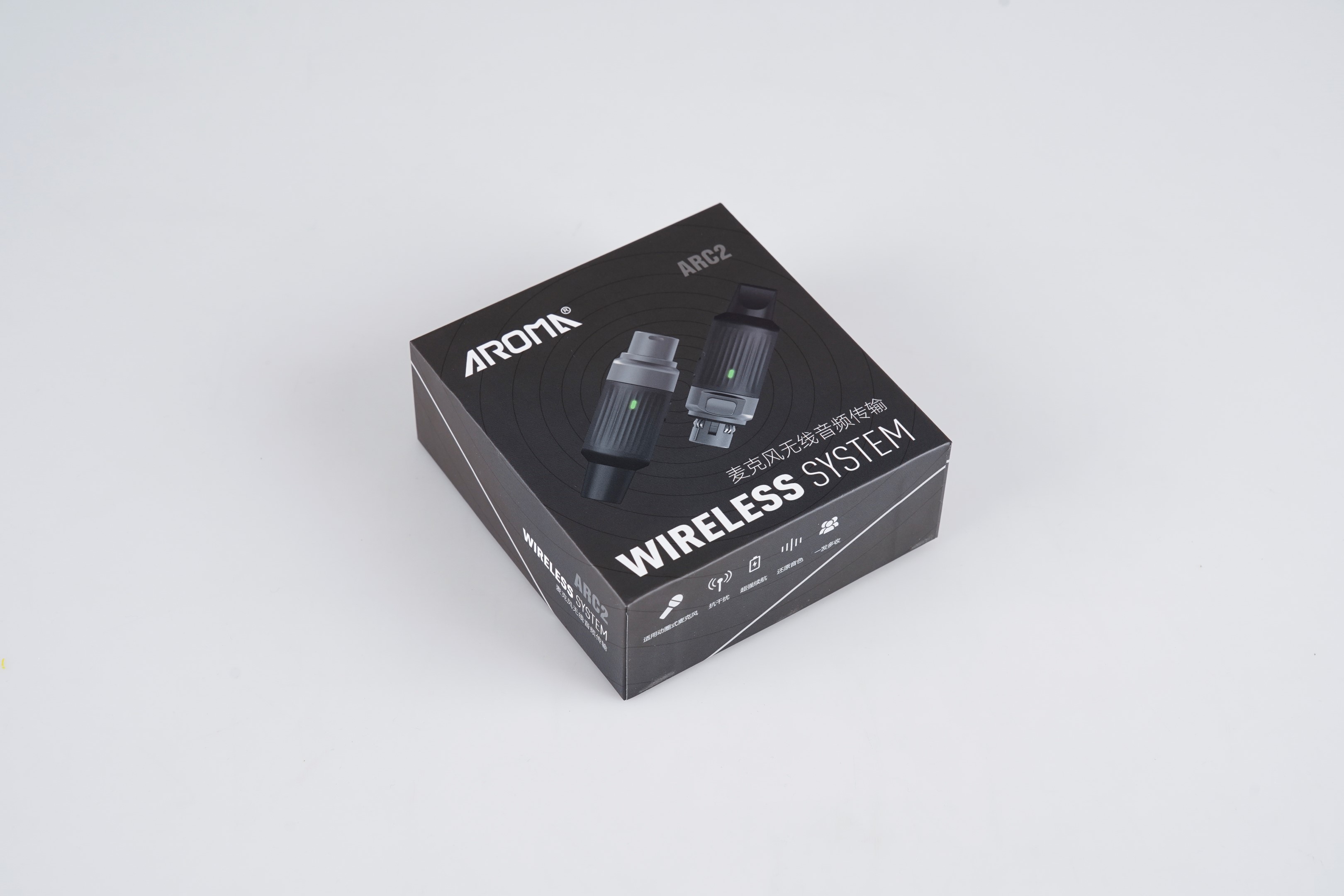 Aroma ARC2, Wireless microphone transmission