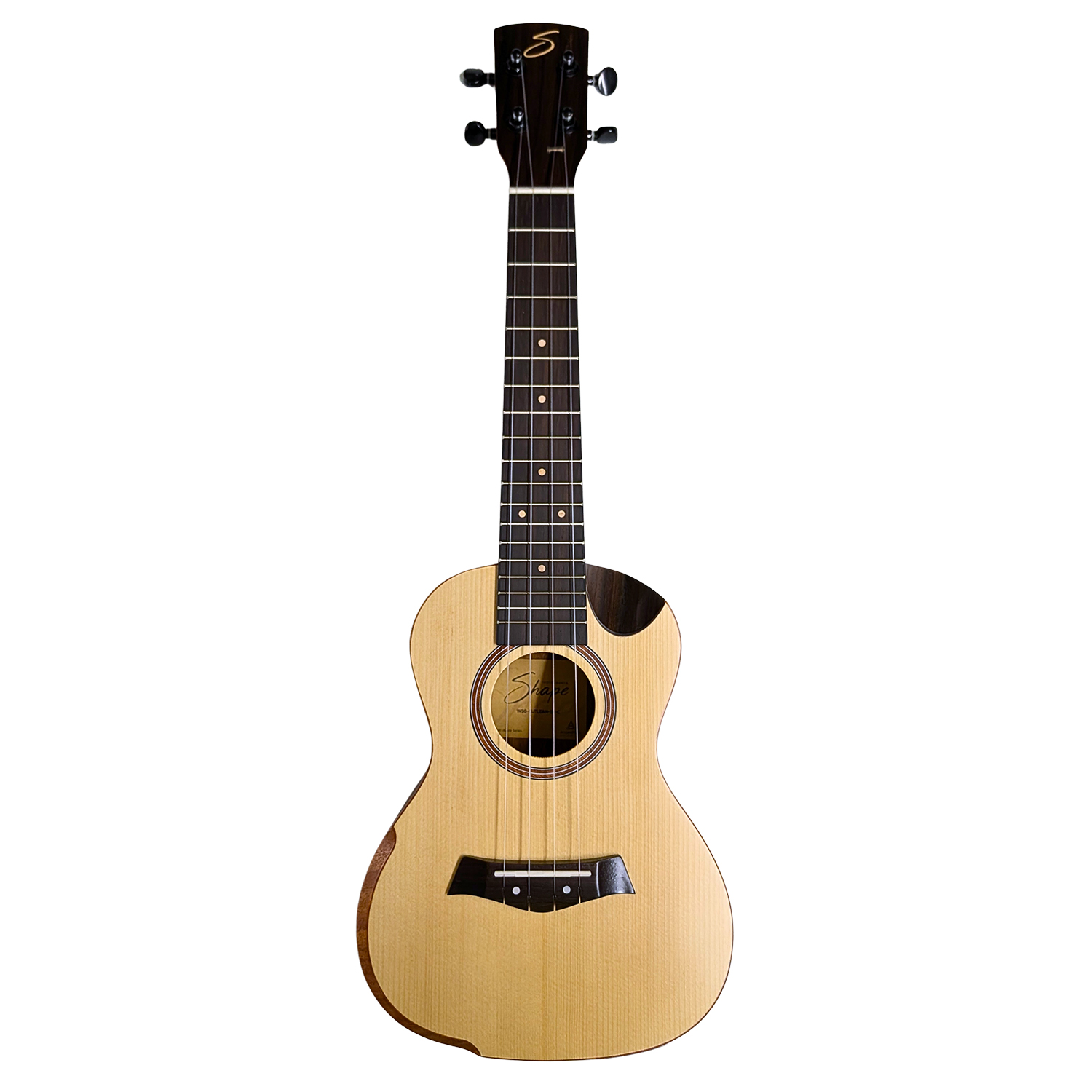 Shape Ukulele Konzert massive Fichte, Cut & Lean, W38 