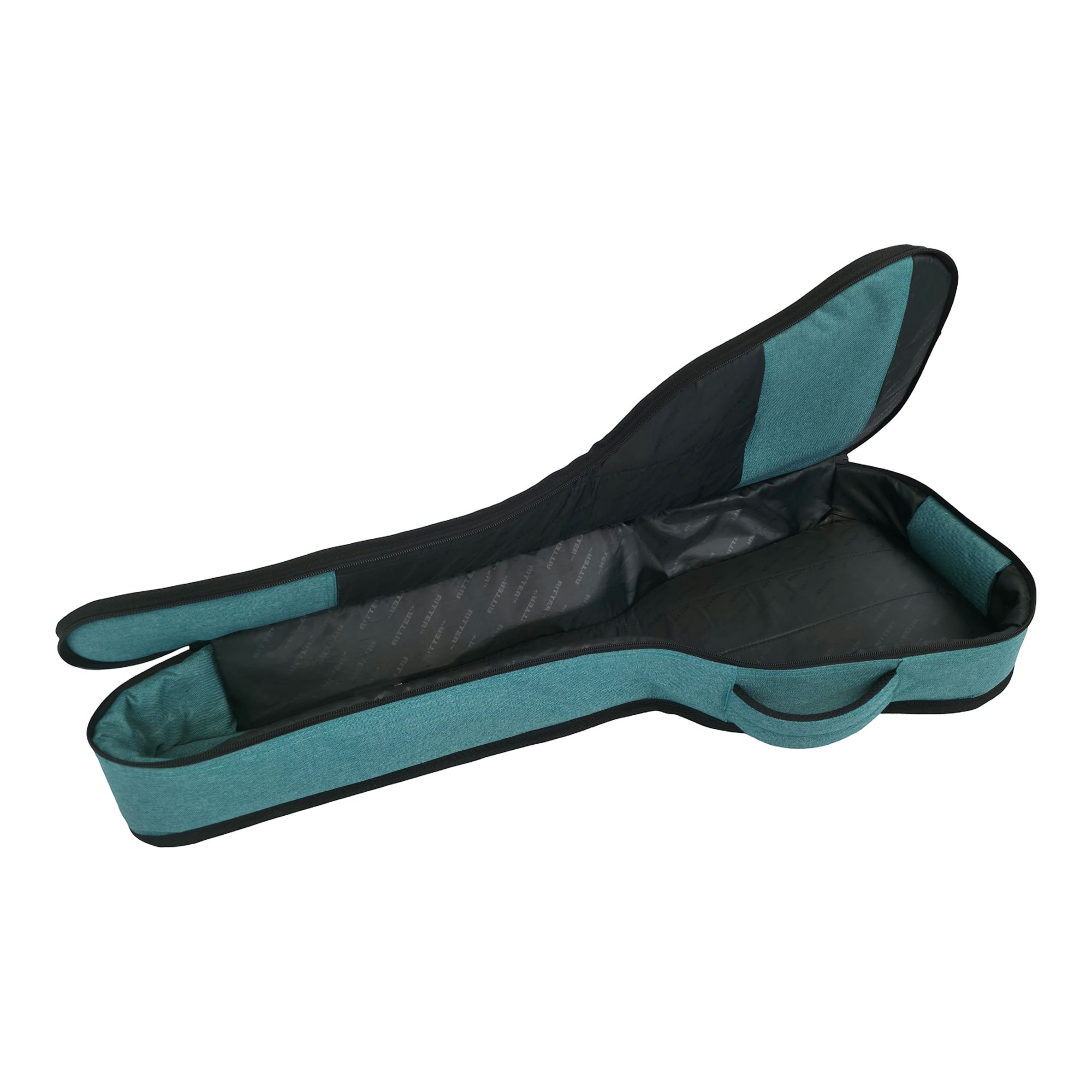 Ritter Gigbag Evilard Baritone Ukulele, Aqua Green
