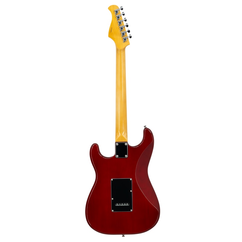 Prodipe  Strat ST93,  alder trans red flame 