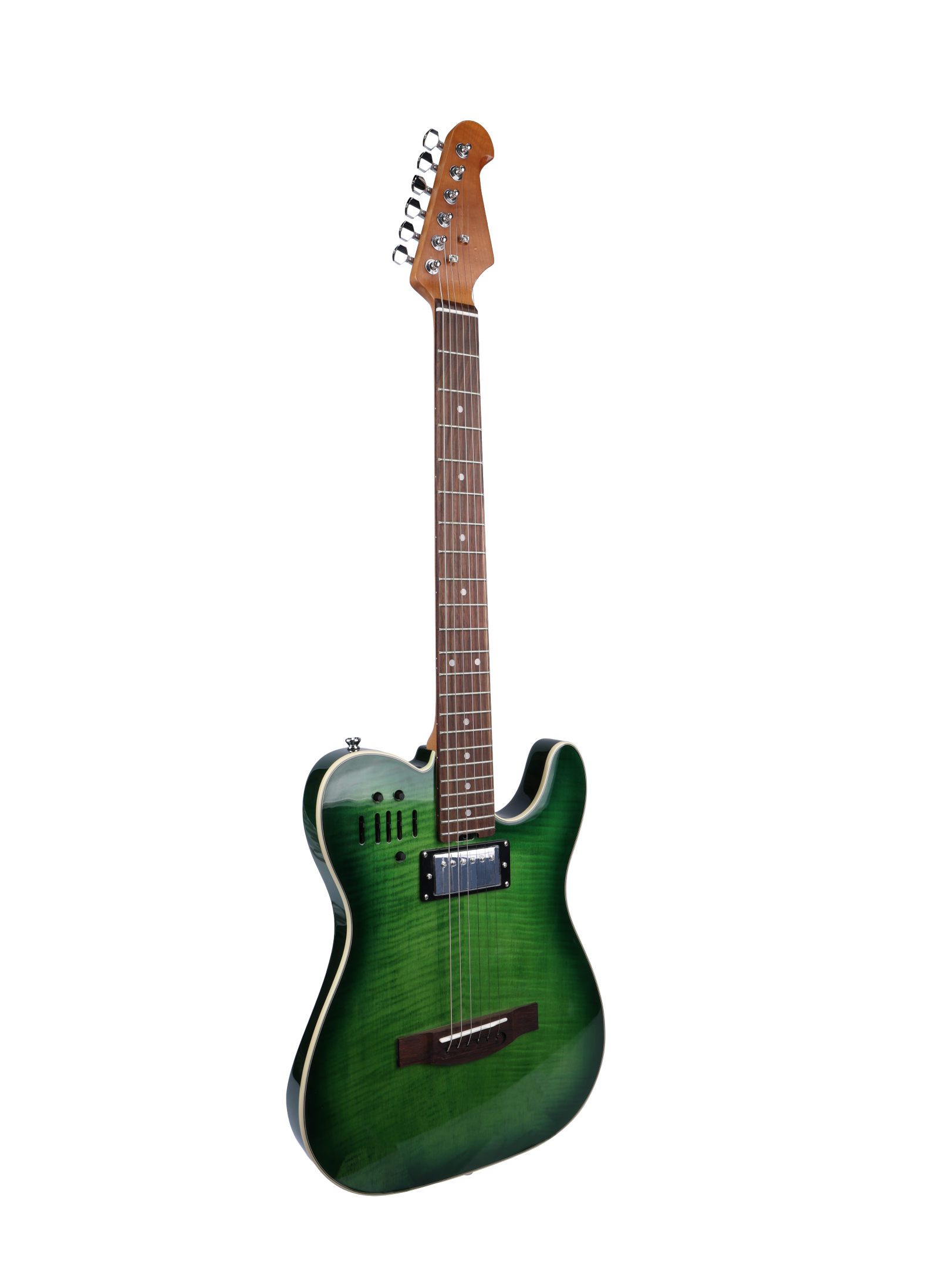 Shape EAT50-8, Flamed Green Burst
