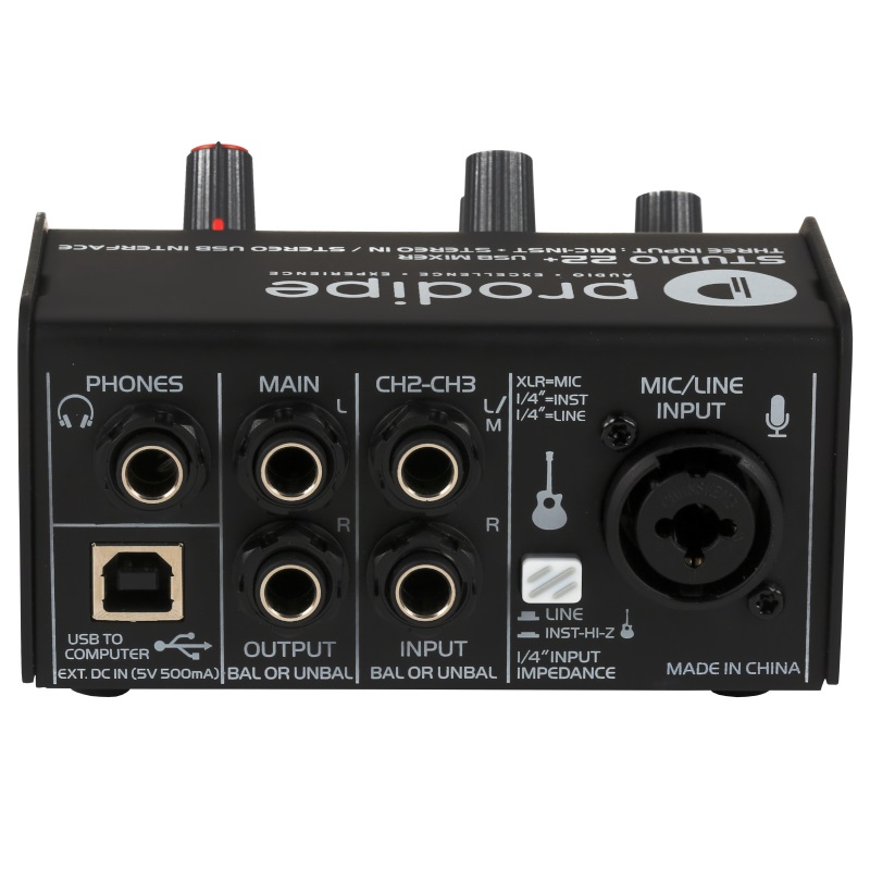 USB Interface Studio 22+