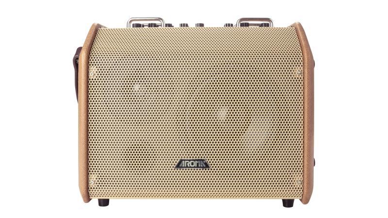 Aroma A80 mobiler Premium Akustikverstärker, gelbgold