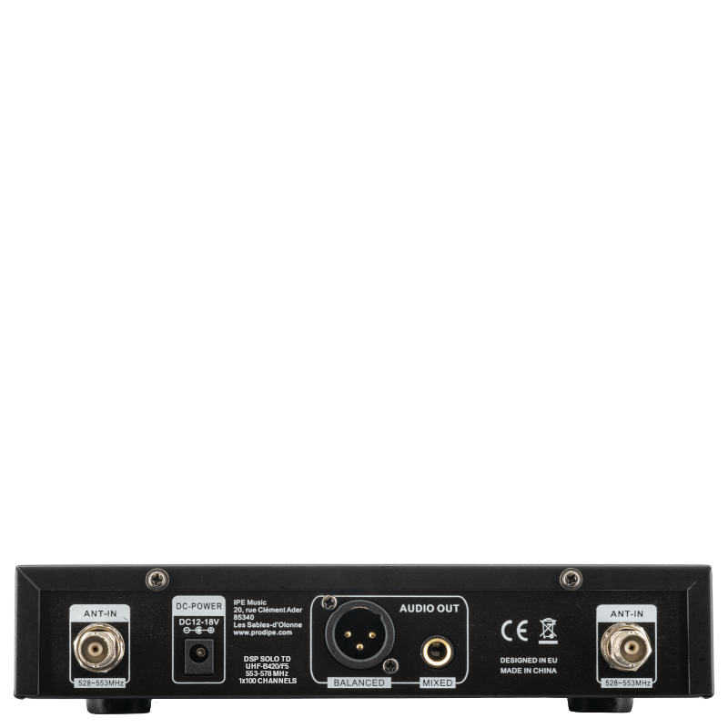 Prodipe Audio UHF B420 Headset- True Diversity