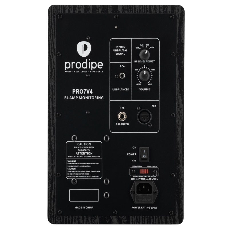 Prodipe Monitor PRO 7 - V4, black wood