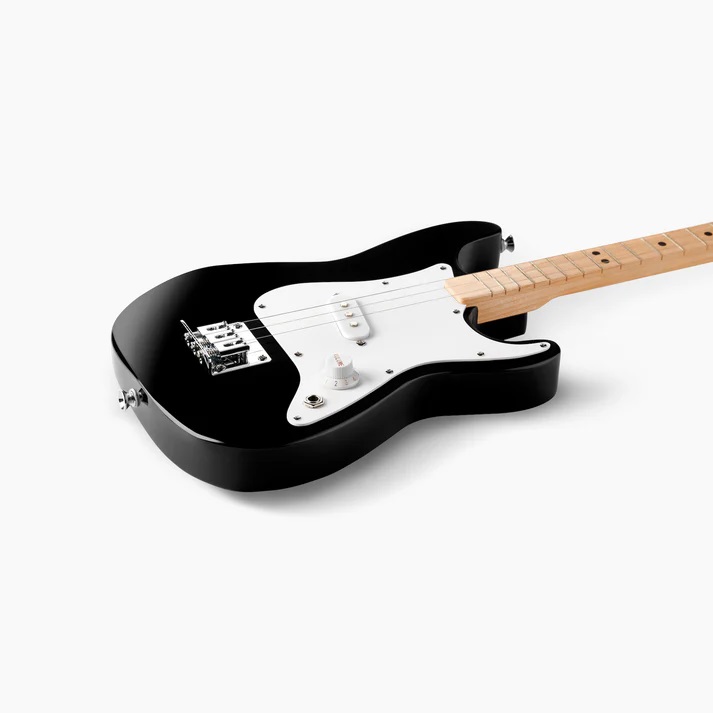 Fender X Loog Stratocaster Electric Guitar, black