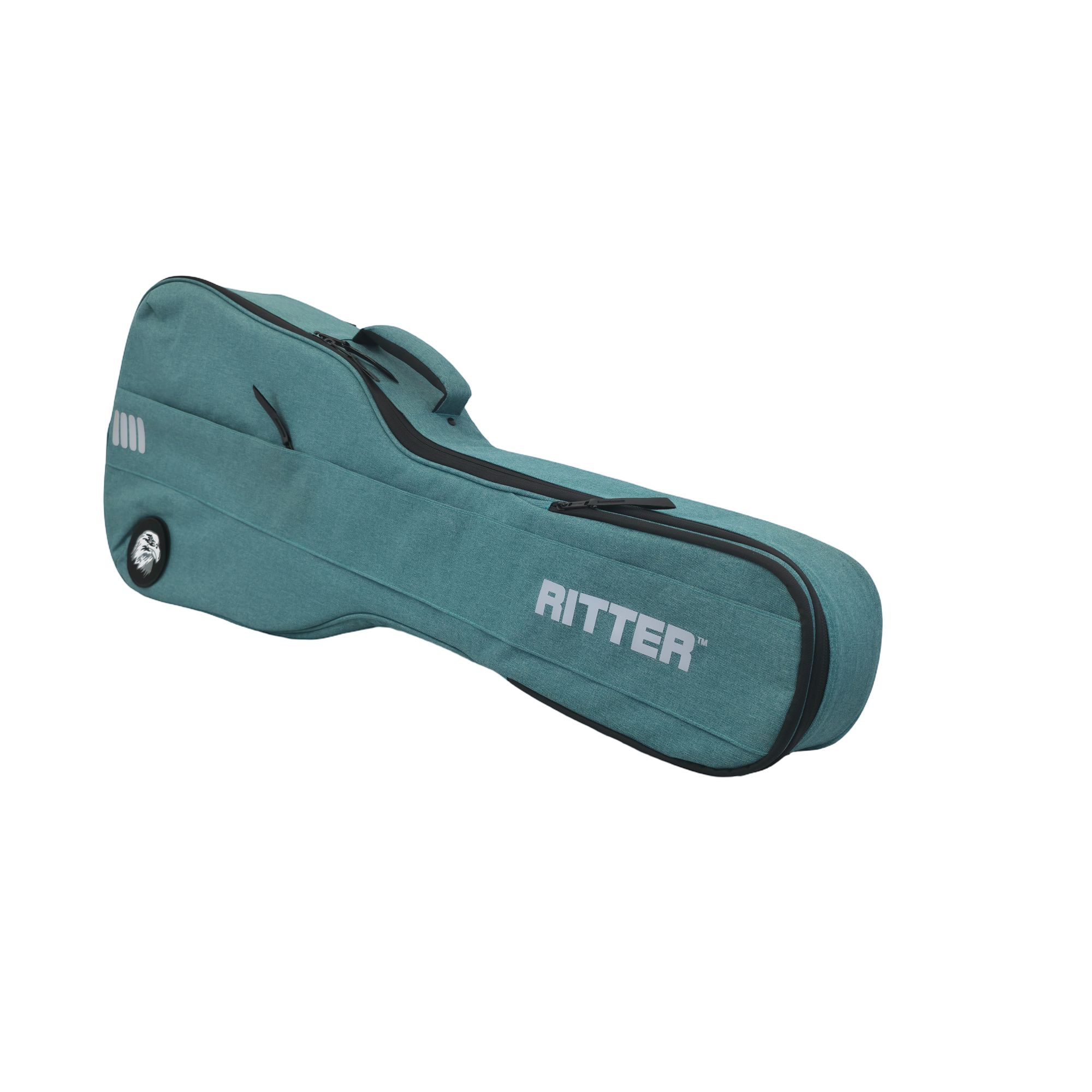 Ritter Gigbag Bern Classical 3/4 Guitar, Aqua Green