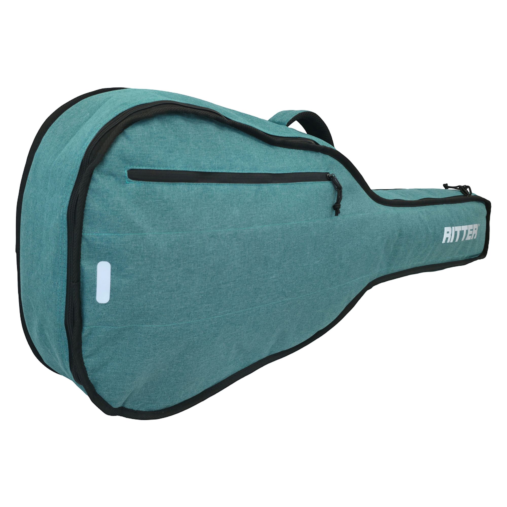 Ritter Gigbag Evilard Classcial 4/4 Guitar, Aquar Green