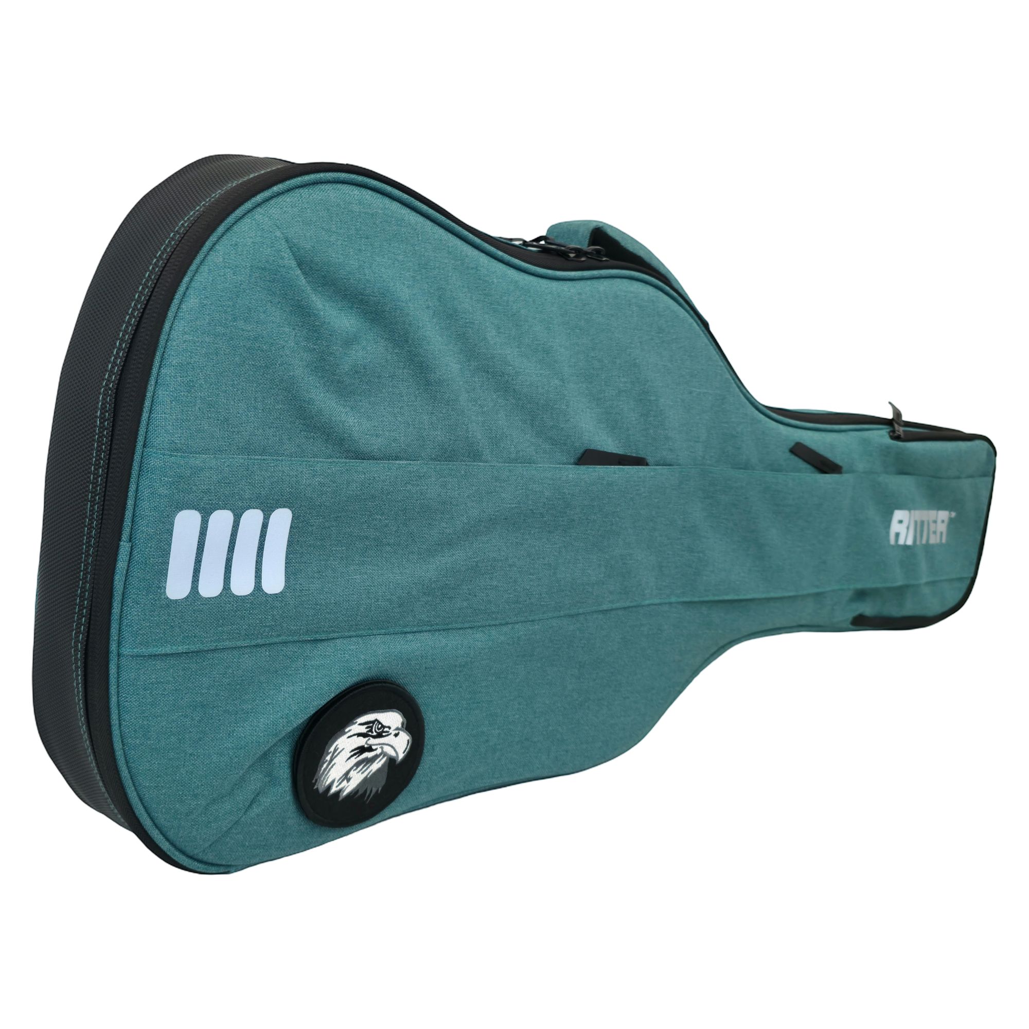 Ritter Gigbag Bern Les Paul Guitar, Aqua Green