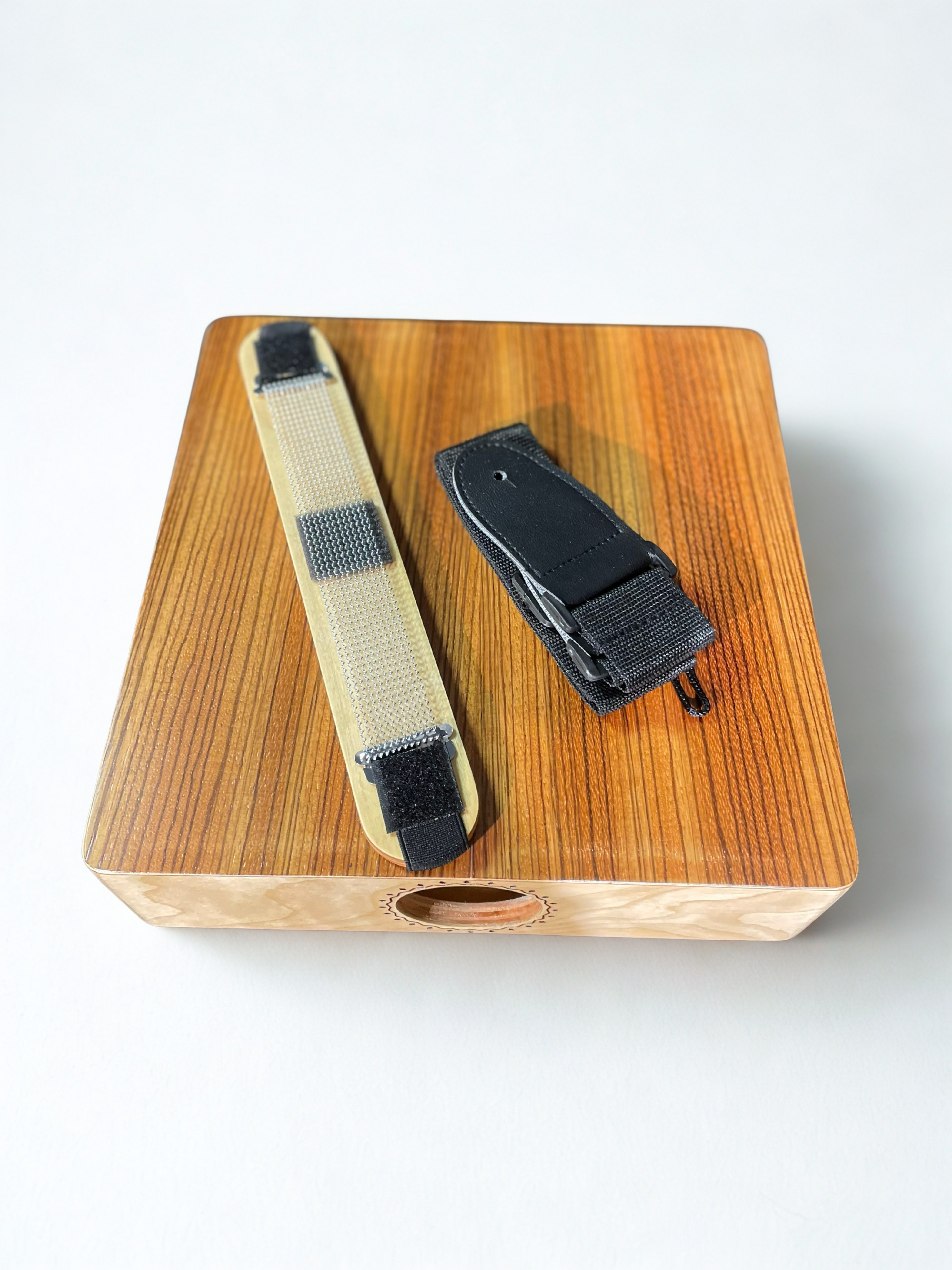 U-Turn Travel Cajon 30x30 Maple & Zebrawood