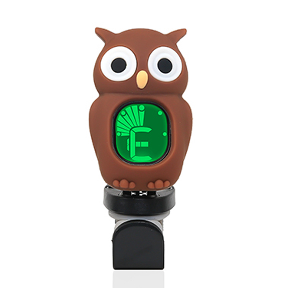 Swiff Audio Cartoon Tuner, Owl brown