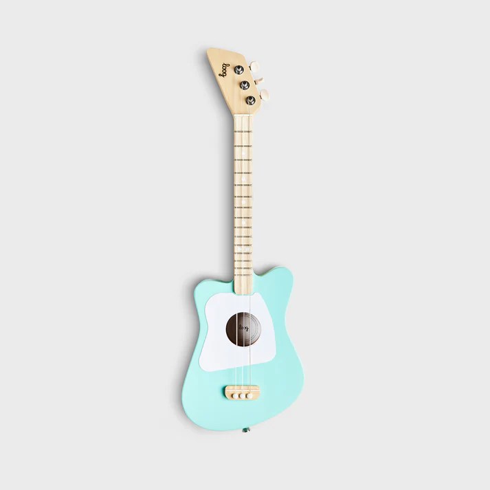 Loog  Mini Acoustic Guitars, Lefthand green