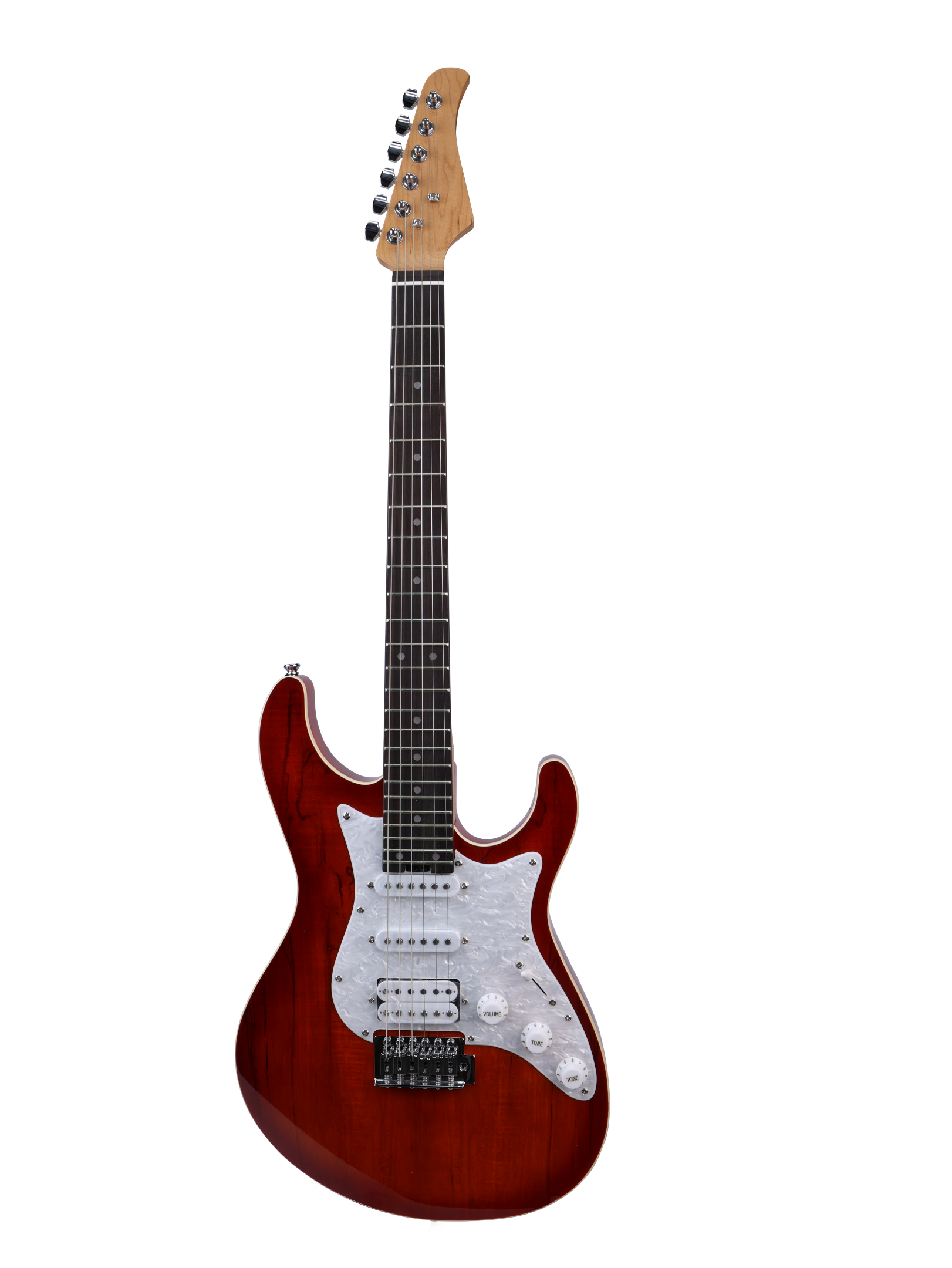 Shape ES60-2, Spalted Ruby Red