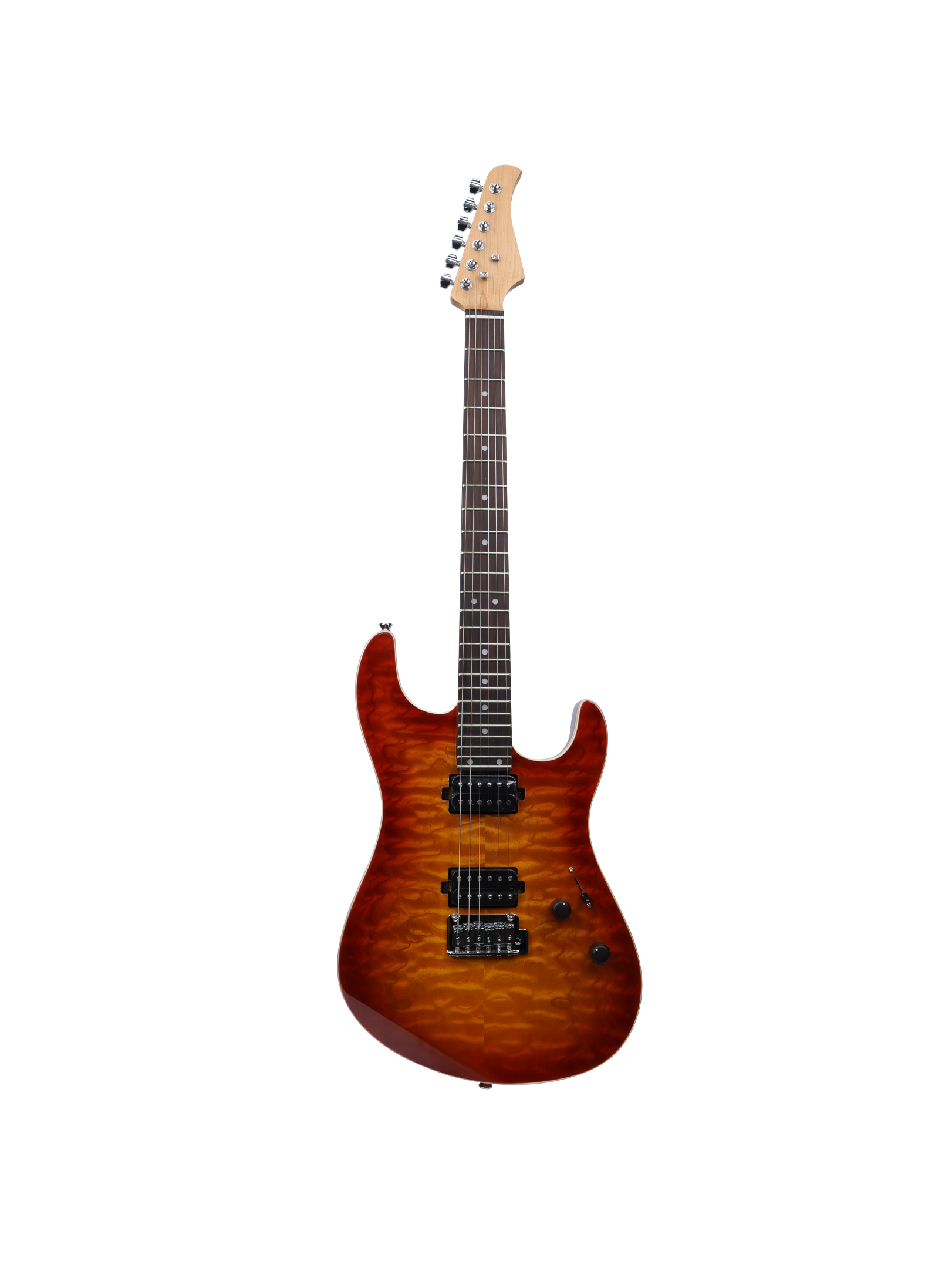 Shape ES80-4, Quilted Red Burst