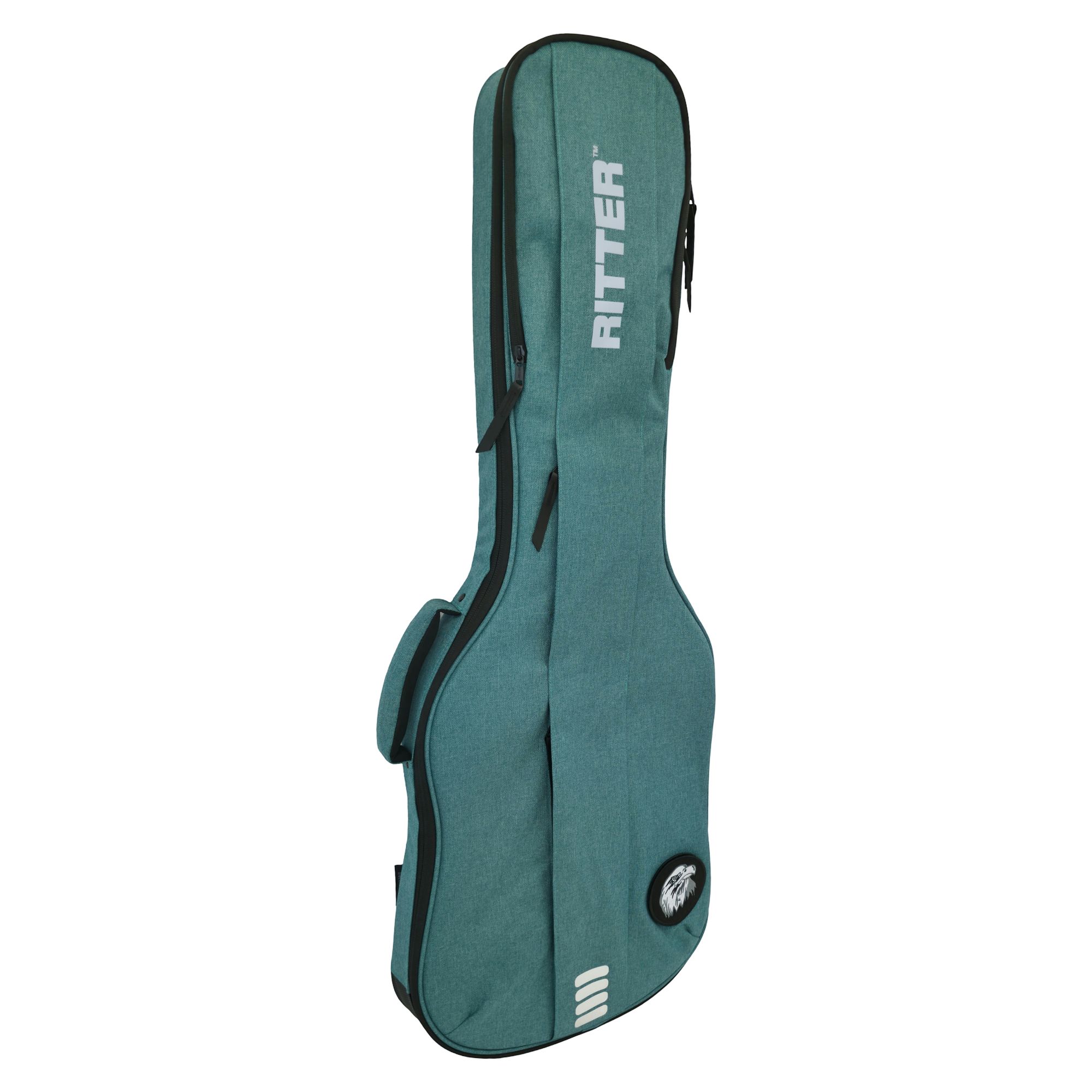 Ritter Gigbag Bern Les Paul Guitar, Aqua Green