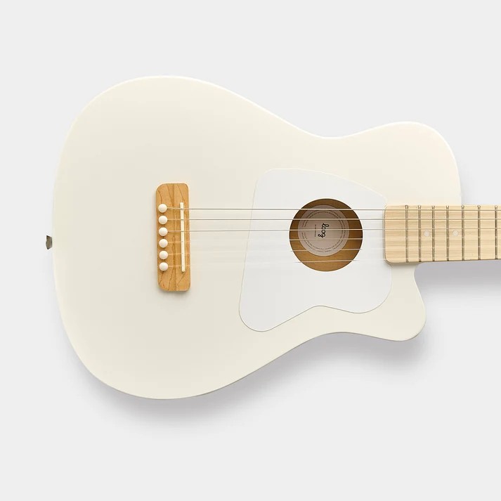 Loog Pro Acoustic Guitar VI - White