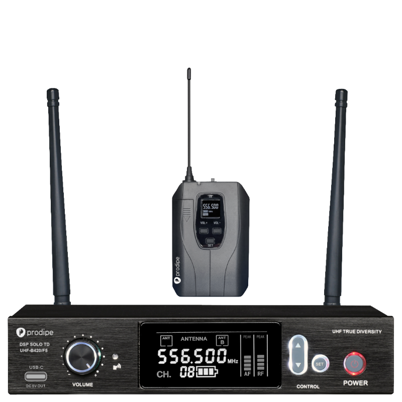Prodipe Audio UHF B420 Headset- True Diversity